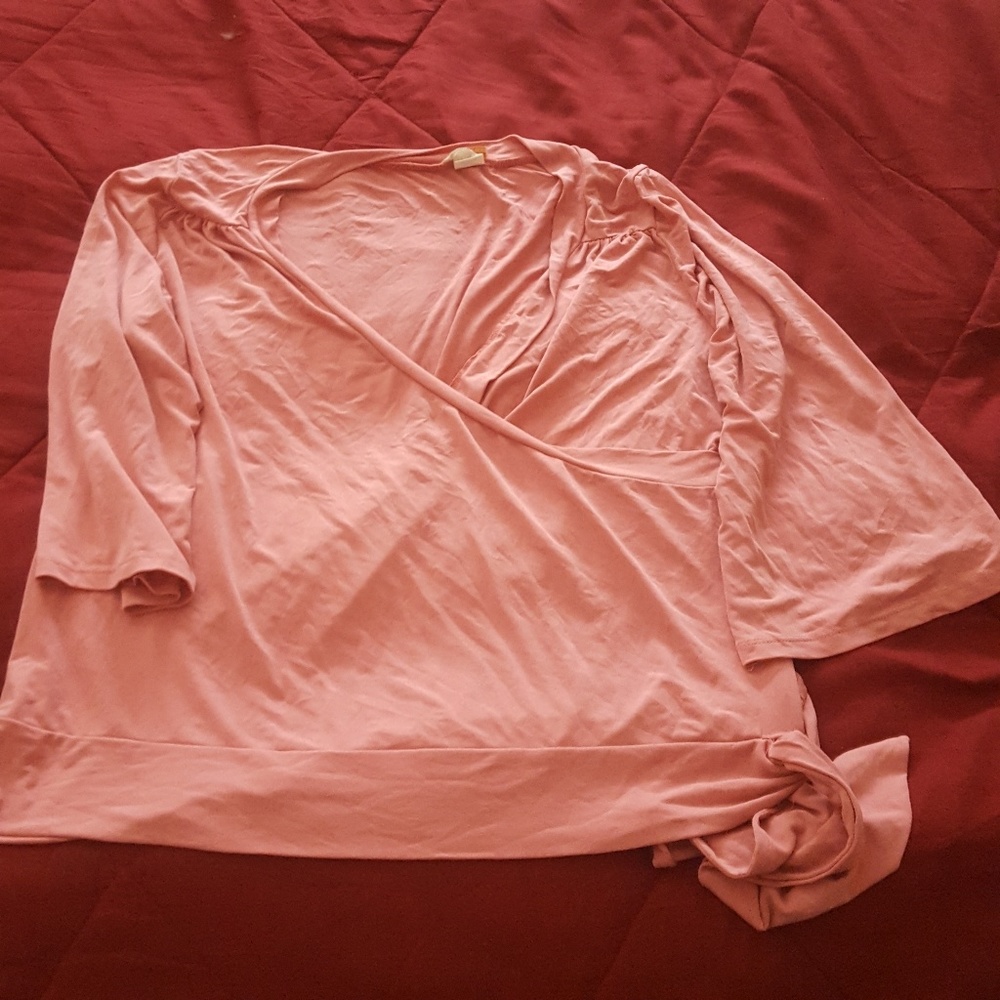 Pink blouse